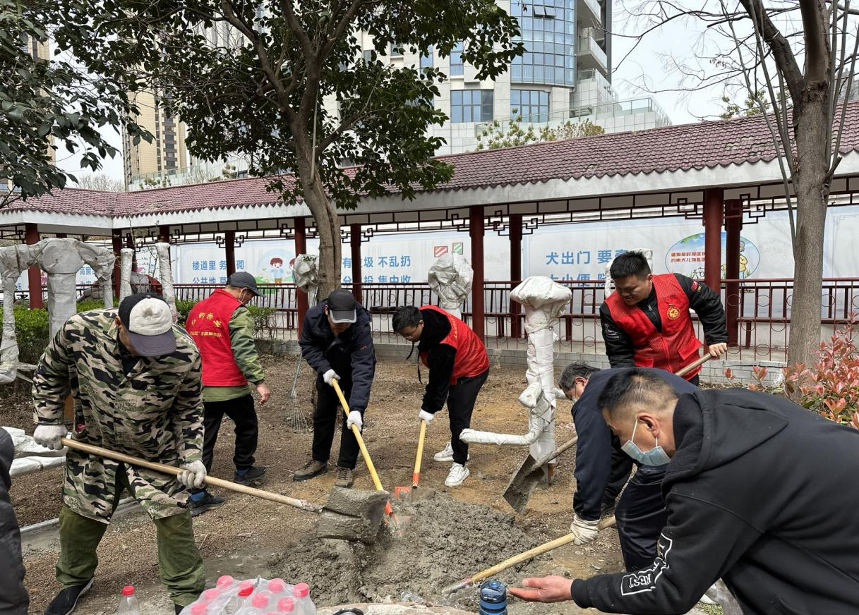 蚌山区雪华乡：多方联动安装便民健身器材 时刻践行“我当代表为人民”JBO官网